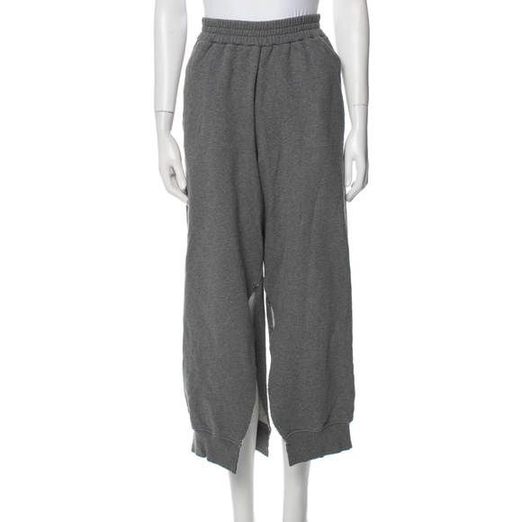 MM6 Raw-Edge Cut Sweatpants Lavender - Picture 5 of 5